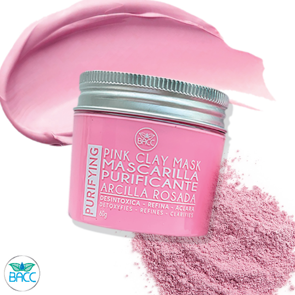 Bacc Mascarilla Purificante Arcilla Rosada 60Gr - Imagen 2