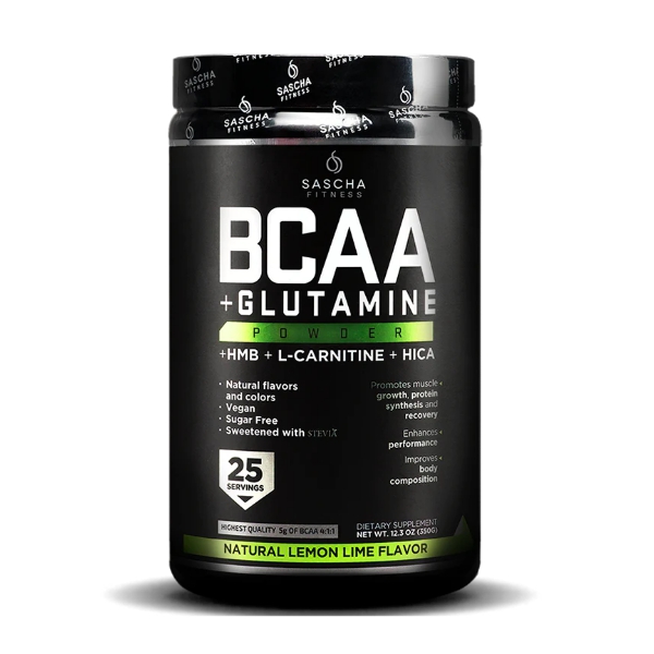 Bcaa+Glutamine Polvo Lemon Lime Flavor X 362.5 Sascha Fitness