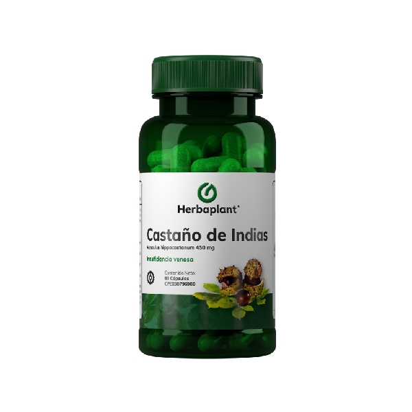 Castaño De Indias 450Mg X 60 Cápsulas Herbaplant