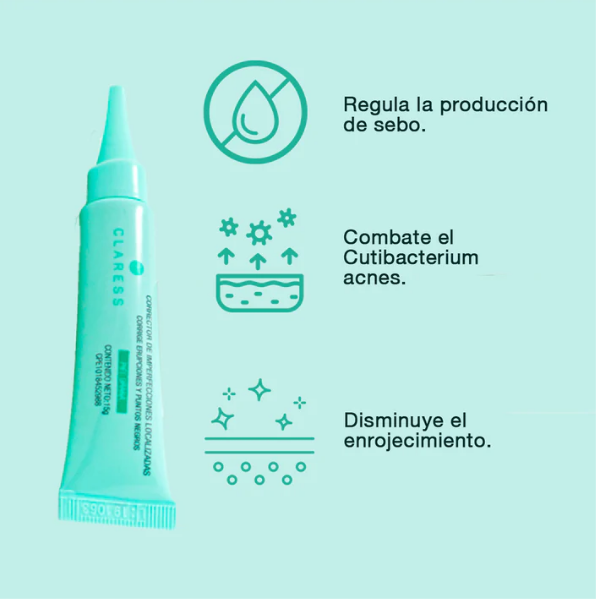 Claress Corrector De Imperfecciones Localizadas 15Gr - Imagen 3