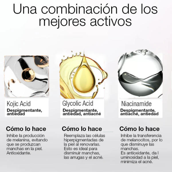 Claress Sérum Despigmentante Con Ácido Kojico 30Ml - Imagen 5