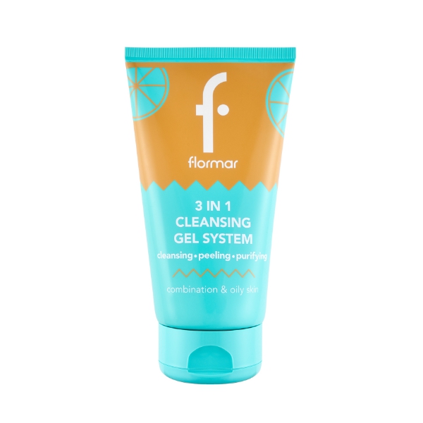 Flormar Cleasing Gel System 3 In 1 150Ml.
