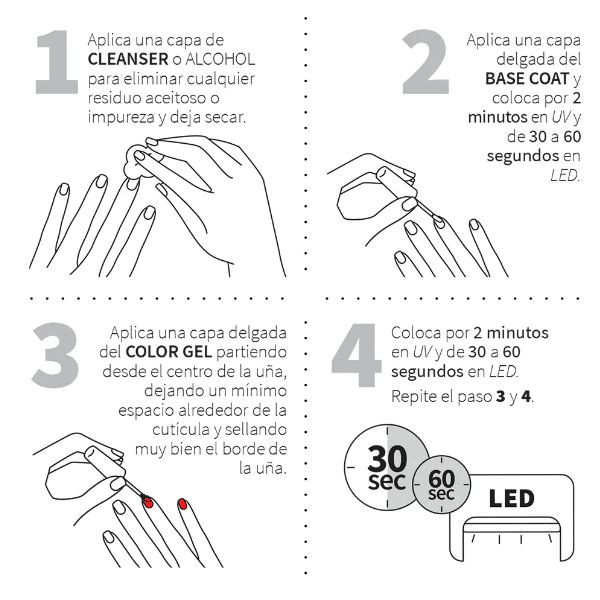 Valmy Tratamiento Glamgel Top Coat - Imagen 3