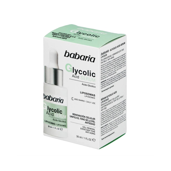 Babaria Glycolic Acid Sérum X30Ml Farmadon La Farmacia de la Esquina