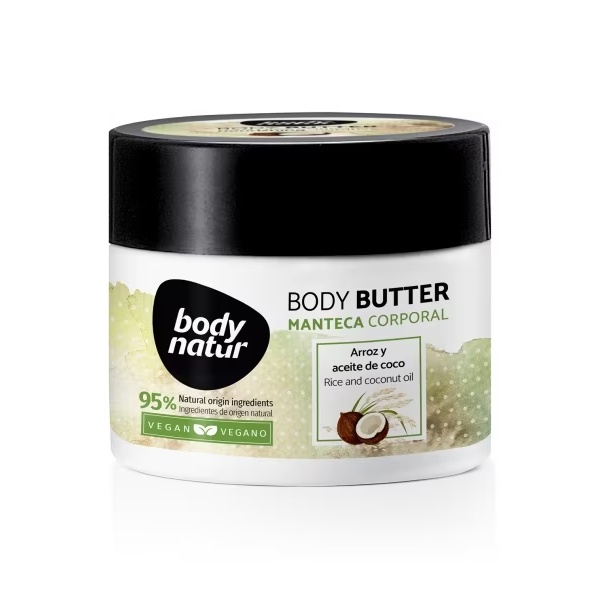 Body Natur Hidratación Intensa Arroz Y Aceite De Coco Piel Seca 200Ml
