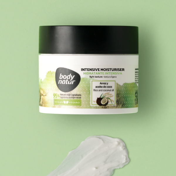 Body Natur Hidratación Intensa Arroz Y Aceite De Coco Piel Seca 200Ml - Imagen 2
