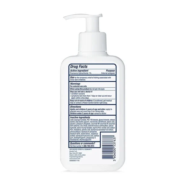 Cera-Ve Itch Relief Moisturizing Loción 237Ml - Imagen 2
