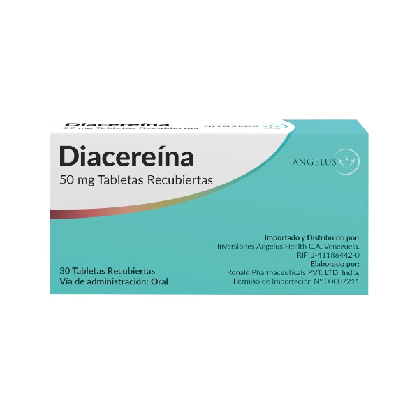 Diacerina 50Mg X 30 Cápsulas Angelus