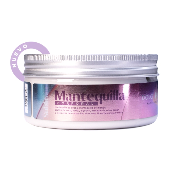 Dolce Bella Mantequilla Cuerpo/Manos Con Glitter 170Gr