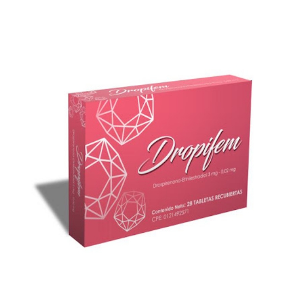 Dropifem(Drospirenona-Etiniletadilol 3M/0.02. Lapreven
