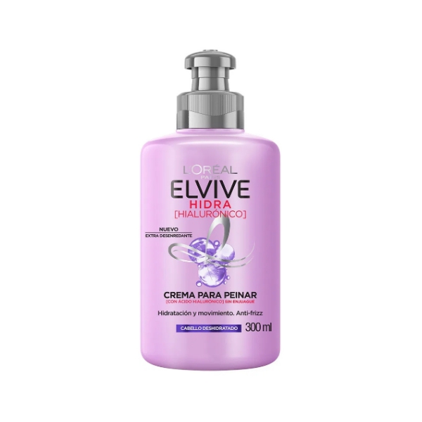 Elvive Crema Para Peinar Hidra Hialurónico 300Ml