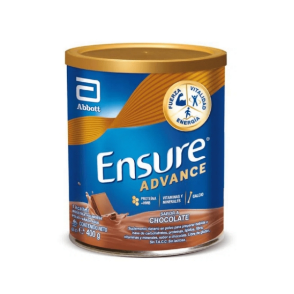Ensure Advance Alimento Polvo Chocolate 400Gr.