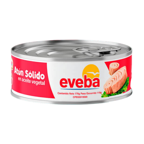 Eveba Atun En Aceite Vegetal 170Gr.