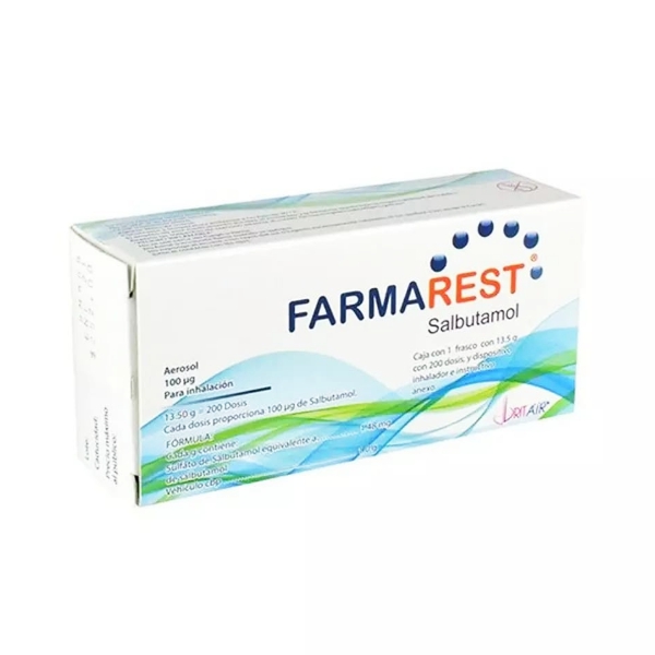 Farmarest Salbutamol Inhalador 100Mcg/200Dosis Ravel