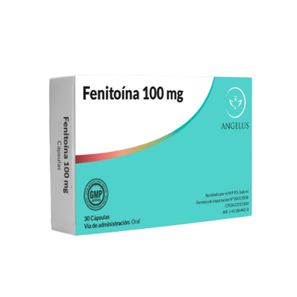 Fenitoina 100Mg X 30 Cápsulas Angelus