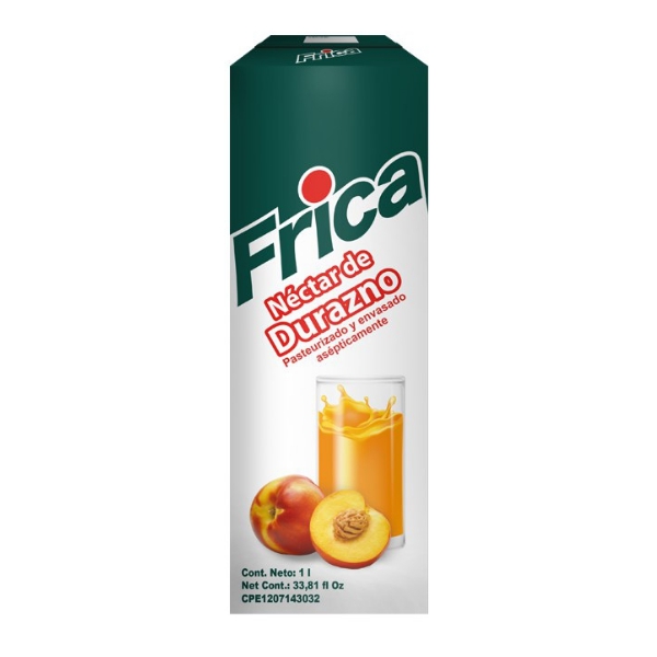 Frica Jugo Durazno 1Lt.