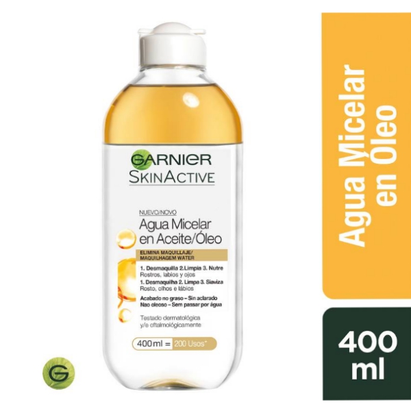 Garnier Agua Micellar En Aceite 400Ml