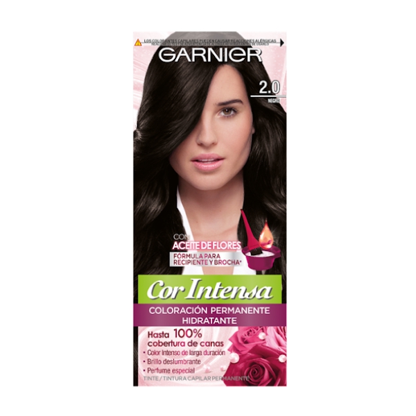 Garnier Cor. Intensa 2.0 Negro Estuche