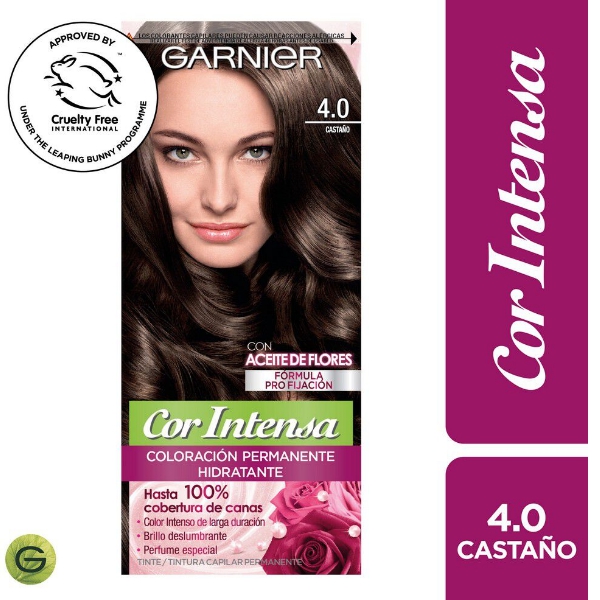 Garnier Cor. Intensa 4.0 Castaño Estuche