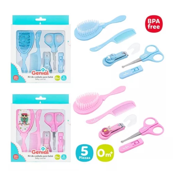 Genial Kit De Cuidado Bebe Om+ X 5 Piezas - Imagen 2