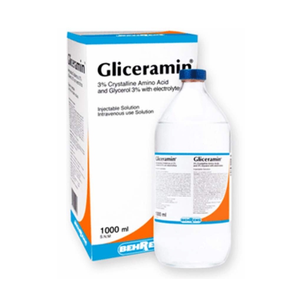 Gliceramin Solución Inyectable. 3% X 1000Ml I.V Behrens