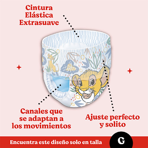 Huggies Pañal Active Sec Pants G X 25 Unidades - Imagen 3