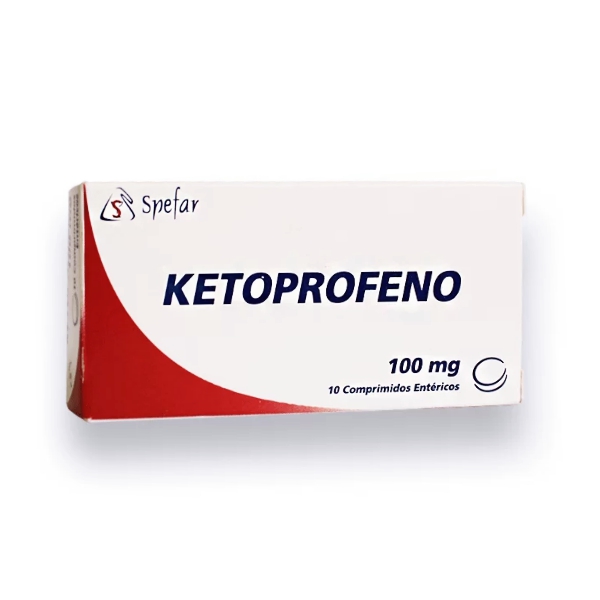 Ketoprofeno 100Mg X 10 Comprimidos Enterícos Spefar - Imagen 2