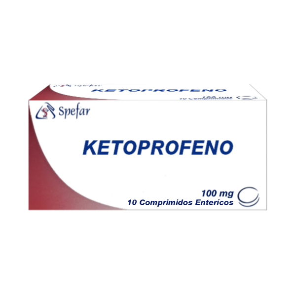 Ketoprofeno 100Mg X 10 Comprimidos Enterícos Spefar