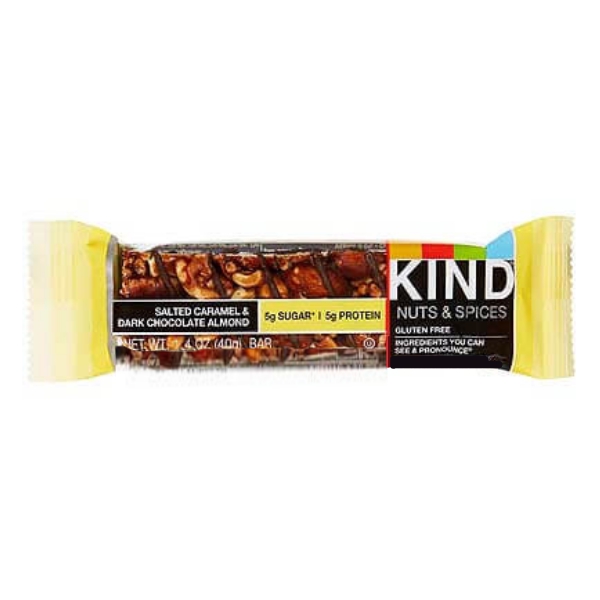 Kind Barra De Chocolate Salted Caramel Dark Almond 40G