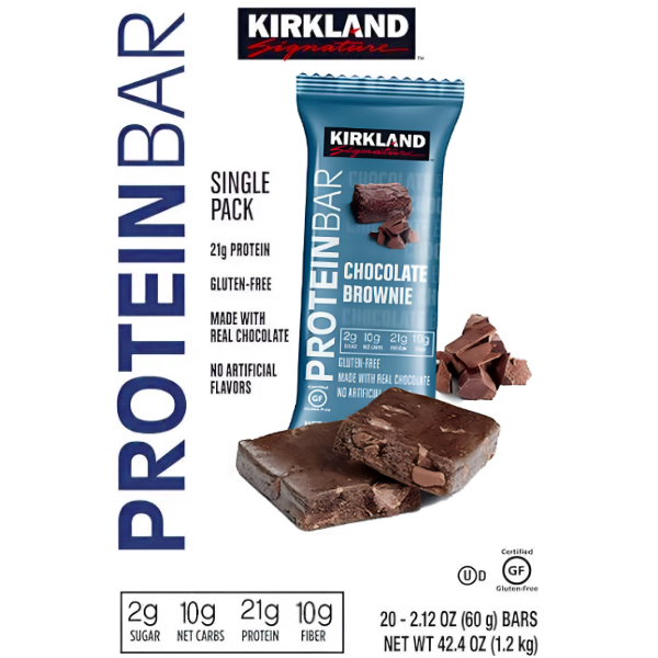 Kirkland Barra De Proteína Chocolate Brownie 60G - Imagen 2
