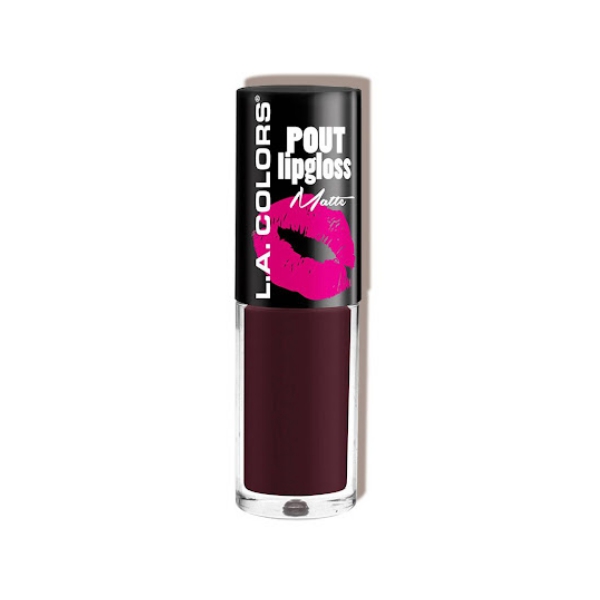 L.A.Colors Labial Líquido Pout Matte Kiss Tell.