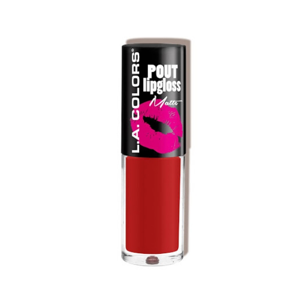 L.A.Colors Labial Líquido Pout Matte Lusty.