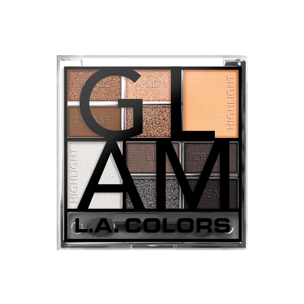 L.A.Colors Sombra De Ojos Paleta Glam