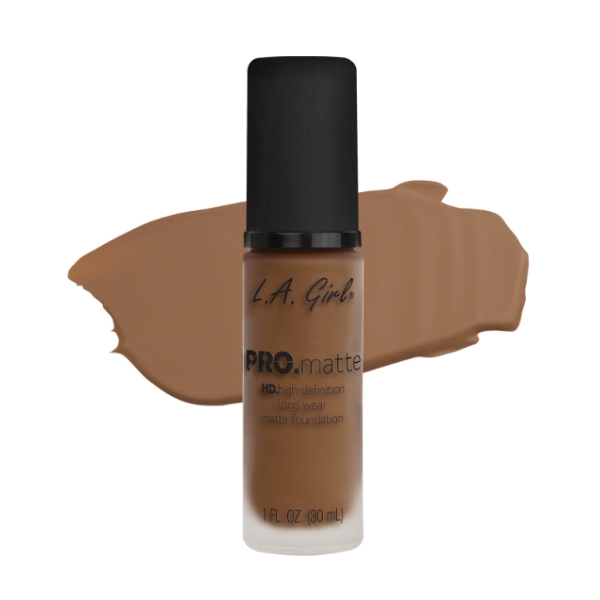 L.A.Girl Base Líquida Pro Matte Deep Tan.