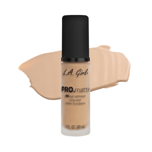 L.A.Girl Base Líquida Pro Matte Nude.