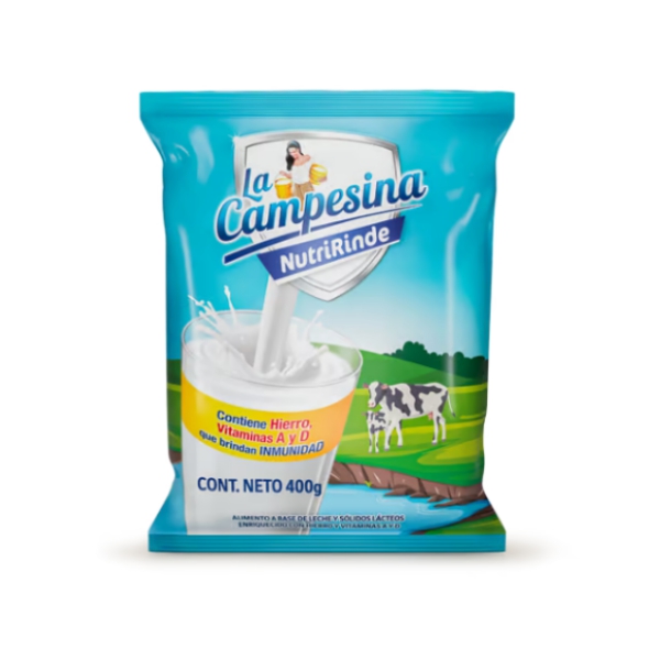 La Campesina Leche Completa Nutririnde Polvo 400Gr.