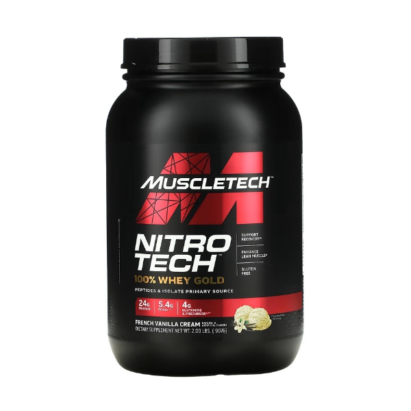 Muscletech Nitrotech Proteína Vainilla Cream. 907Kg.