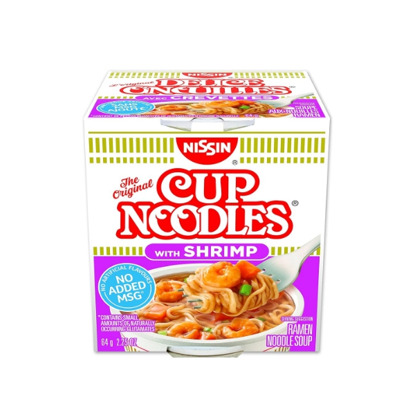 Ramen Cup Noodles With Shrimp X 64Gr Farmadon La Farmacia de la Esquina