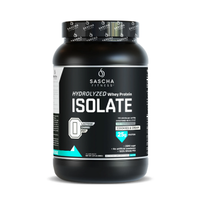 Sascha Fitness Isolate Whey Proteína 25G Cookies And Cream Polvo X986Gr