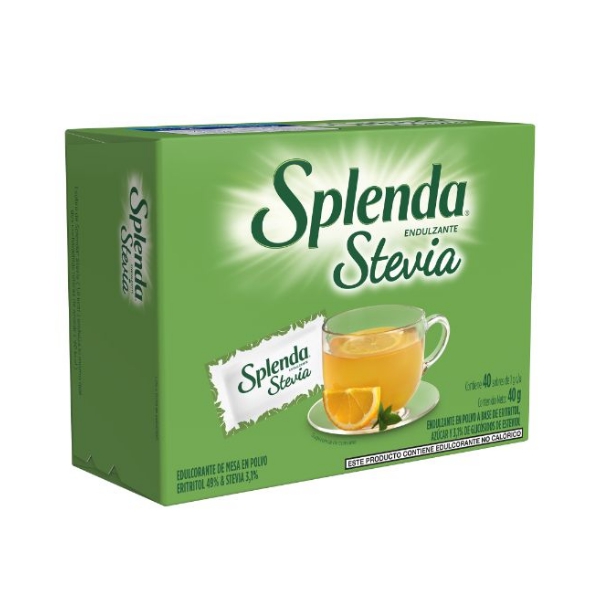 Splenda Endulzante Stevia Sobres X 40 Unidades