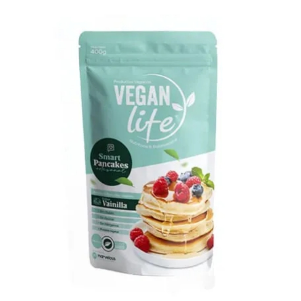 Vegan Life Harina Para Panquecas Vainilla 400Gr
