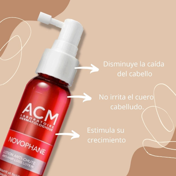 Acm Novophane Loción Anticaida De Cabello X100 Ml - Imagen 2
