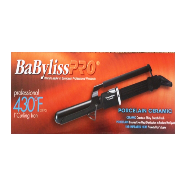 Babyliss Pro Rizadora De Cabello Ceramic Porcelan 1-1/4Pulg