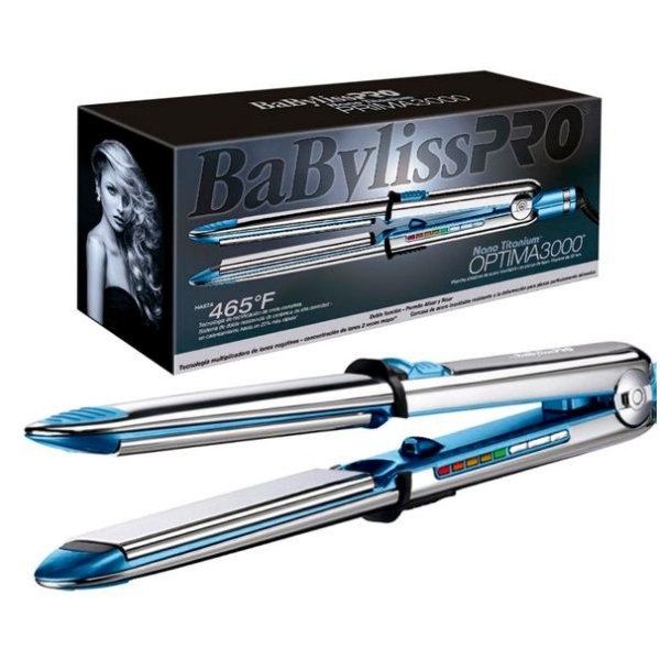 Babyliss Pro Nano Titanium Plancha Óptima 3100 Para Cab.