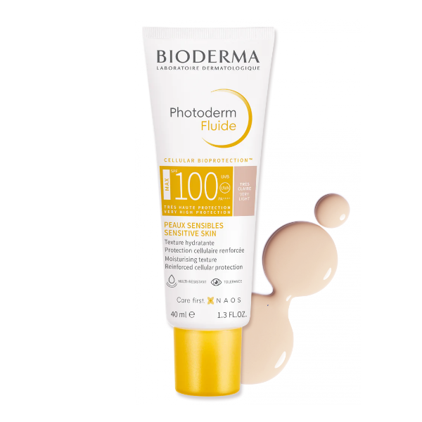 Bioderma Photoderm Protector Solar Fluide Max Spf 100 Tono Very Light X 40Ml