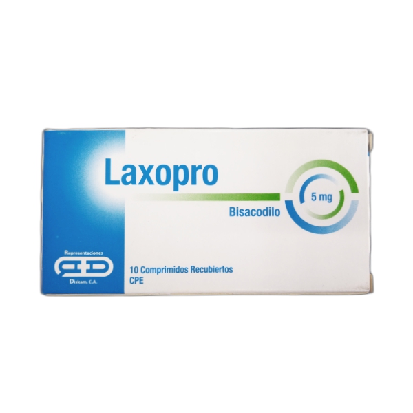 Laxopro Bisacodilo 5Mg X10 Comprimidos Farvel