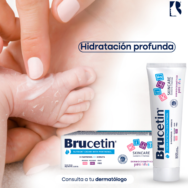 Brucetin Kids Crema Nutritiva Con Pantenol 80Gr - Imagen 4