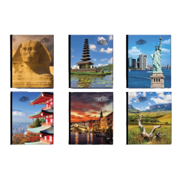 Caribe Postales Libreta Empastado 1 Linea X 100H - Imagen 2