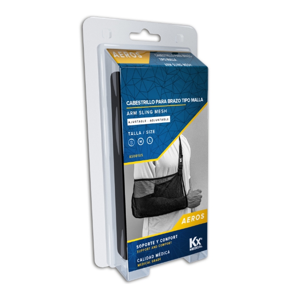 Cabestrillo Para Brazo Tipo Malla Ajustable Aeros Talla S Kx Medical