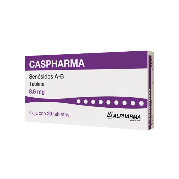 Caspharma Senosidos 8.6 Mg X 20 Tabletas Alpharma